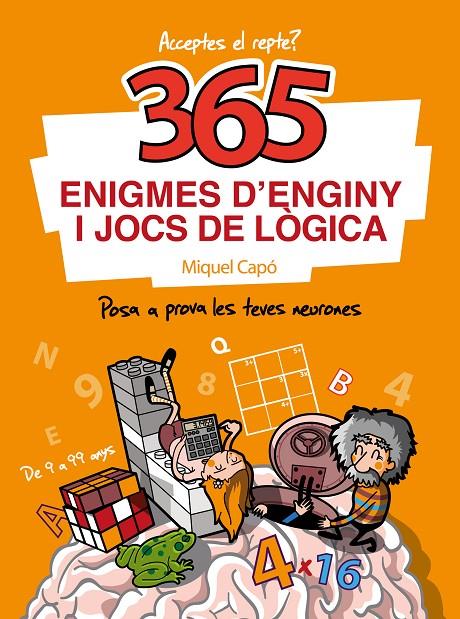 365 enigmes d'enginy i jocs de lògica | 9788418057595 | Capó, Miquel | Librería Castillón - Comprar libros online Aragón, Barbastro