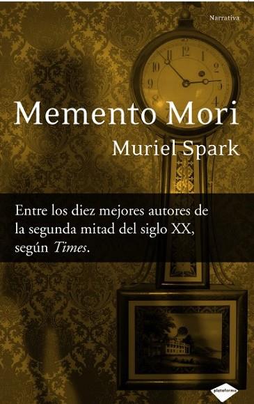 MEMENTO MORI | 9788496981638 | SPARK, MURIEL | Librería Castillón - Comprar libros online Aragón, Barbastro