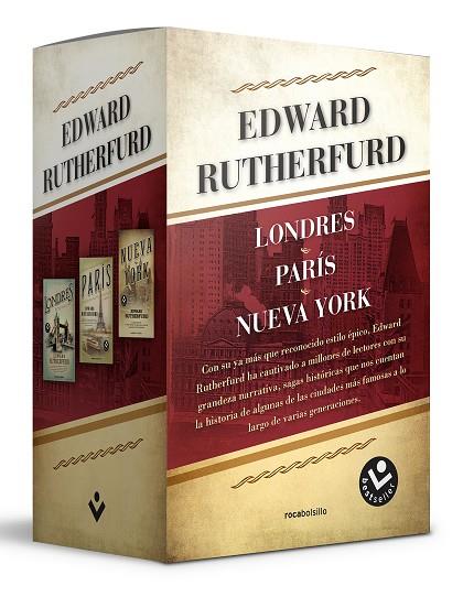 Estuche Edward Rutherfurd | 9788417821982 | Rutherfurd, Edward | Librería Castillón - Comprar libros online Aragón, Barbastro