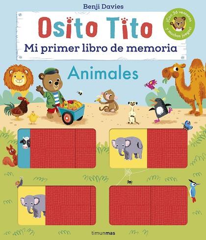 Osito Tito. Mi primer libro de memoria. Animales | 9788408249702 | Davies, Benji | Librería Castillón - Comprar libros online Aragón, Barbastro