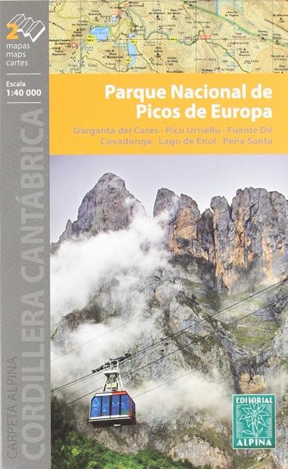 PARQUE NACIONAL DE PICOS DE EUROPA MAPA ALPINA E:40000 | 9788480904759 | VV. AA. | Librería Castillón - Comprar libros online Aragón, Barbastro