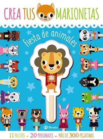 Crea tus marionetas. Fiesta de animales | 9788469665701 | VV.AA. | Librería Castillón - Comprar libros online Aragón, Barbastro