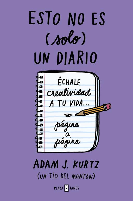Esto no es (solo) un diario, en morado | 9788401023224 | Kurtz, Adam J. | Librería Castillón - Comprar libros online Aragón, Barbastro
