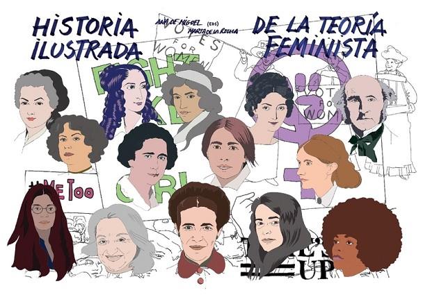 Historia ilustrada de la teoría feminista | 9788415373599 | Marta de la Rocha | Librería Castillón - Comprar libros online Aragón, Barbastro