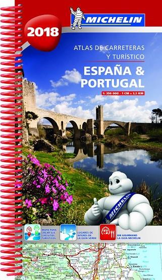 Atlas España & Portugal 2018 Michelín | 9782067226944 | Michelín | Librería Castillón - Comprar libros online Aragón, Barbastro
