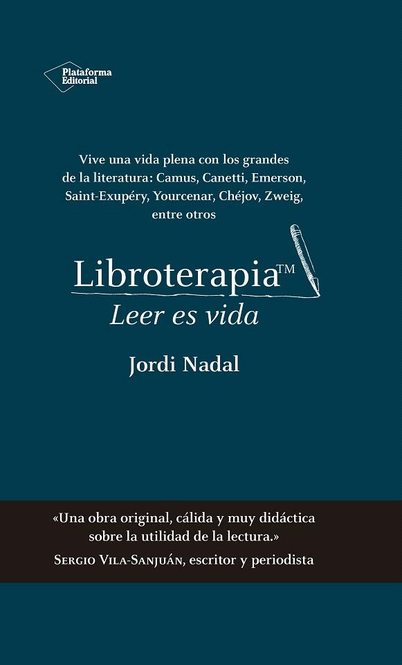 Libroterapia : Leer es vida | 9788417114718 | Nadal, Jordi | Librería Castillón - Comprar libros online Aragón, Barbastro