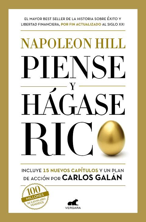 Piense y hágase rico | 9788418620133 | Hill, Napoleon; Galán, Carlos | Librería Castillón - Comprar libros online Aragón, Barbastro