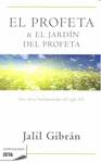 El profeta y El jardín del profeta | 978849872291801901 | Gibrán, Khalil | Librería Castillón - Comprar libros online Aragón, Barbastro