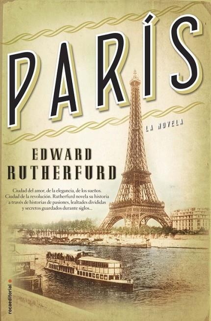 París : La novela | 9788415729600 | Rutherfurd, Edward | Librería Castillón - Comprar libros online Aragón, Barbastro