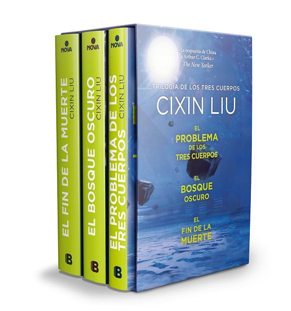 Estuche Trilogía Los Tres Cuerpos | 9788418037160 | Liu, Cixin | Librería Castillón - Comprar libros online Aragón, Barbastro