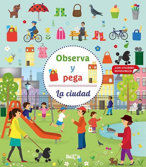 OBSERVA Y PEGA - LA CIUDAD | 9789403219295 | VVV.AA. | Librería Castillón - Comprar libros online Aragón, Barbastro