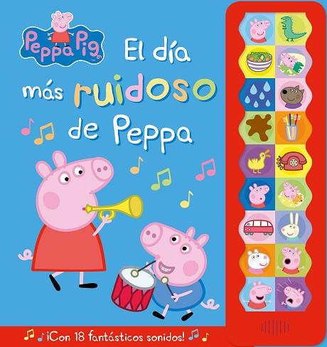El día más ruidoso de Peppa | 9788448859633 | Hasbro, / eOne, | Librería Castillón - Comprar libros online Aragón, Barbastro
