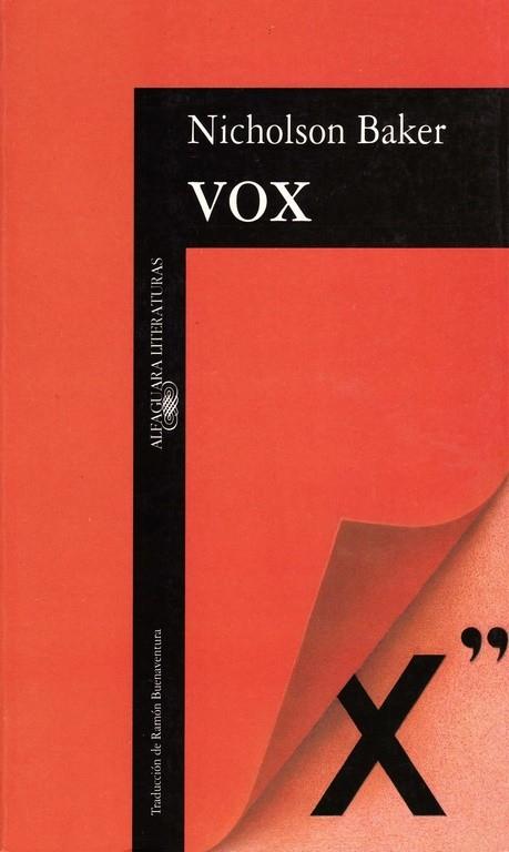 Vox | 9788420426884 | Baker, Nicholson | Librería Castillón - Comprar libros online Aragón, Barbastro