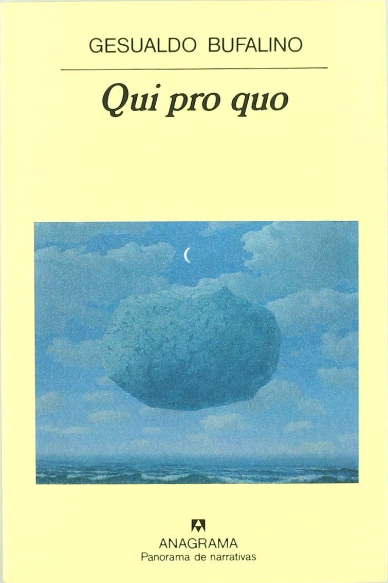 Qui pro quo | 9788433911735 | Bufalino, Gesualdo | Librería Castillón - Comprar libros online Aragón, Barbastro