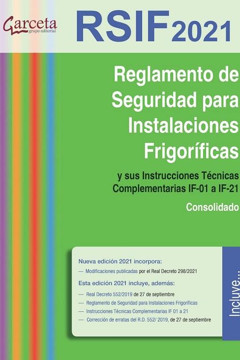 REGLAMENTO DE SEGURIDAD PARA INSTALACIONES FRIGORIFICAS | 9788417289898 | VV. AA. | Librería Castillón - Comprar libros online Aragón, Barbastro