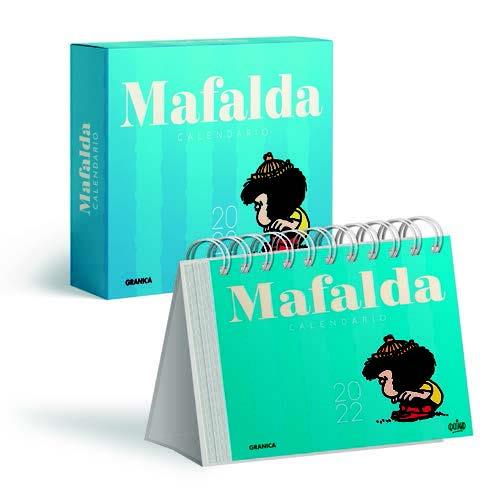 Calendario 2022 Mafalda Caja- Azul | 9789878358536 | Quino | Librería Castillón - Comprar libros online Aragón, Barbastro