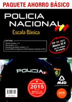 PAQUETE AHORRO BÁSICO ESCALA BÁSICA POLICÍA NACIONAL 2015 | 9788490933794 | VV.AA. | Librería Castillón - Comprar libros online Aragón, Barbastro