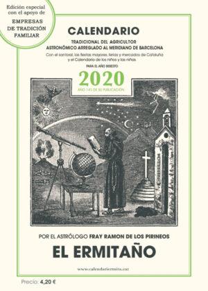 CALENDARIO EL ERMITAÑO 2020 | 9780002839877 | FRAY RAMON DE LOS PIRINEOS | Librería Castillón - Comprar libros online Aragón, Barbastro