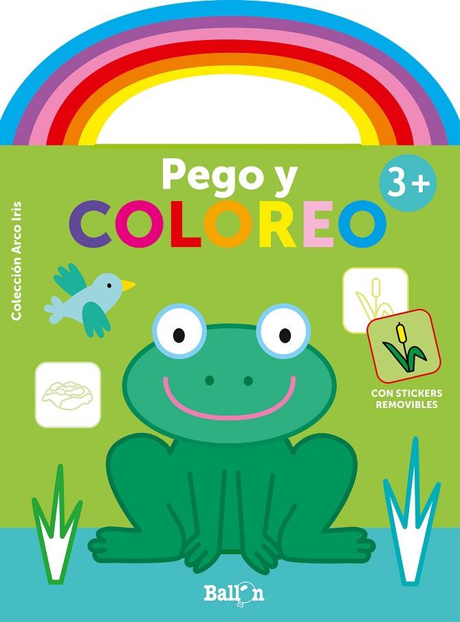 ARCO IRIS - PEGO Y COLOREO +3 RANA | 9789403214450 | VV.AA. | Librería Castillón - Comprar libros online Aragón, Barbastro