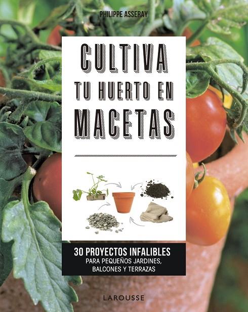 Cultiva tu huerto en macetas | 9788417720032 | Asseray, Philippe | Librería Castillón - Comprar libros online Aragón, Barbastro