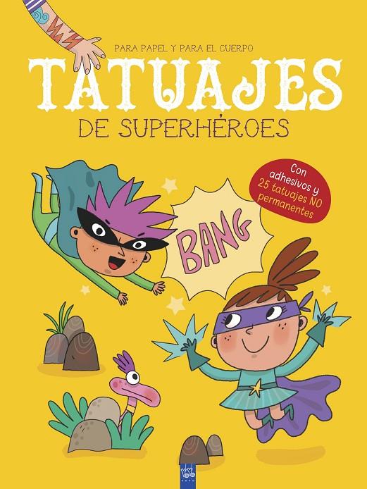 Tatuajes de superhéroes | 9788408219170 | YOYO | Librería Castillón - Comprar libros online Aragón, Barbastro