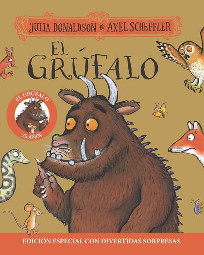 El grúfalo. Edición 25 aniversario | 9788469643129 | Donaldson, Julia | Librería Castillón - Comprar libros online Aragón, Barbastro