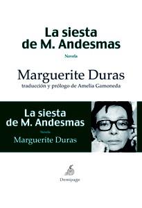 SIESTA DE M.ANDESMAS, LA | 9788492719266 | DURAS, MARGUERITE | Librería Castillón - Comprar libros online Aragón, Barbastro