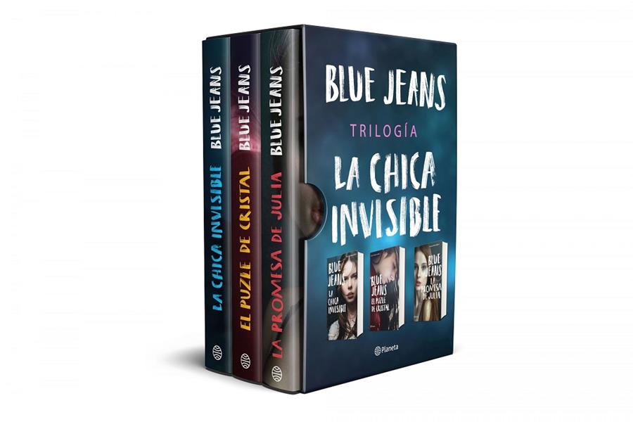 Estuche trilogía La chica invisible | 9788408234647 | Blue Jeans | Librería Castillón - Comprar libros online Aragón, Barbastro