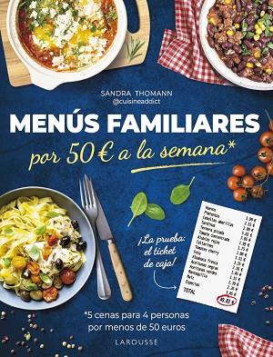Menús familiares por 50 euros a la semana | 9788419739797 | Thomann, Sandra | Librería Castillón - Comprar libros online Aragón, Barbastro