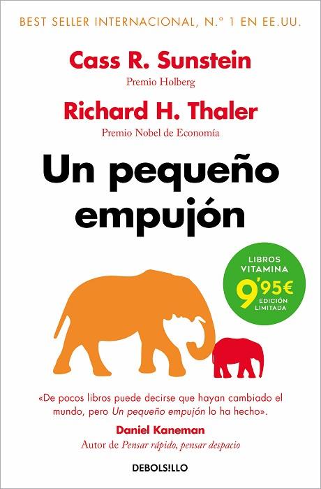 Un pequeño empujón | 9788466364089 | Thaler, Richard H. / Sunstein, Cass R. | Librería Castillón - Comprar libros online Aragón, Barbastro