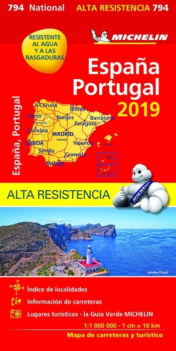 Mapa National España - Portugal "Alta Resistencia" | 9782067236943 | VV.AA. | Librería Castillón - Comprar libros online Aragón, Barbastro
