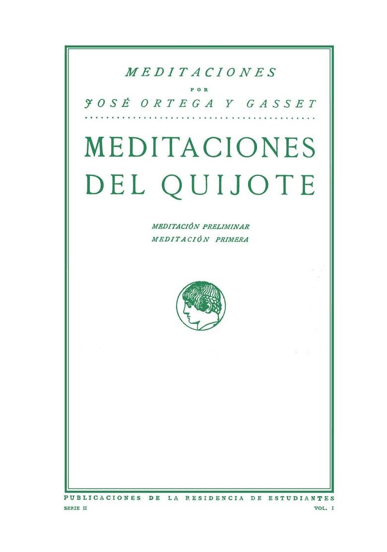 Meditaciones del Quijote | 9788420689500 | Ortega y Gasset, José | Librería Castillón - Comprar libros online Aragón, Barbastro