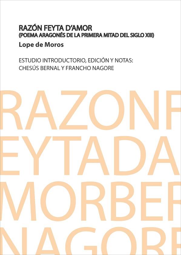 RAZON FEYTA D'AMOR | 9788412413281 | Moros, Lope de | Librería Castillón - Comprar libros online Aragón, Barbastro