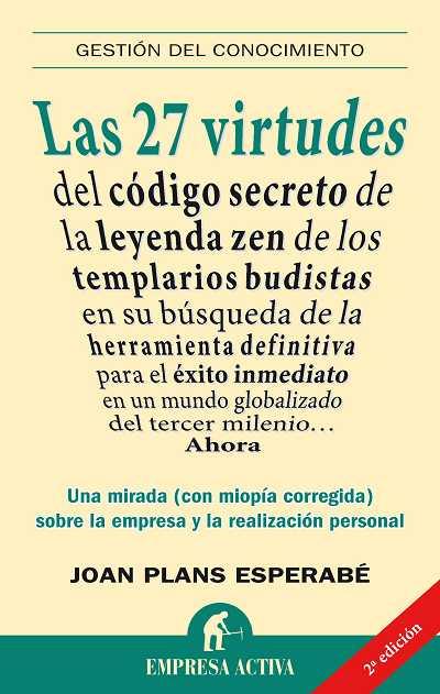 27 VIRTUDES, LAS | 9788492452439 | PLANS, JOAN | Librería Castillón - Comprar libros online Aragón, Barbastro