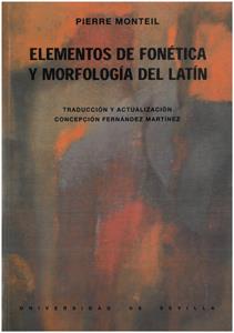 Elementos de fonética y morfología del latín | 9788474059564 | Monteil, Pierre | Librería Castillón - Comprar libros online Aragón, Barbastro