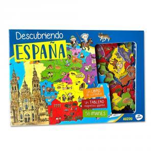 Descubriendo España - Atlas tablero magnético | 9782733881996 | Gil, Carmen | Librería Castillón - Comprar libros online Aragón, Barbastro