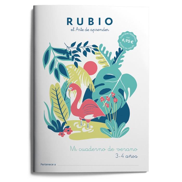 Mi cuaderno de verano RUBIO 3-4 años | 9788417427658 | Gordillo Torres, Manuel | Librería Castillón - Comprar libros online Aragón, Barbastro