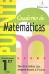 PUENTE MATEMATICAS 1EP | 9788478874491 | PAMIES TOMAS, LINA | Librería Castillón - Comprar libros online Aragón, Barbastro
