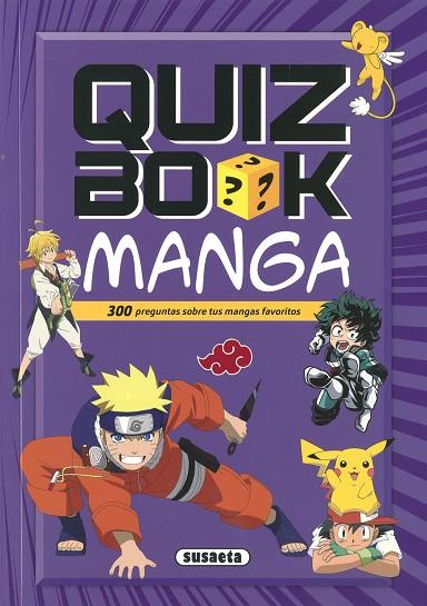 Quizbook Manga | 9788467794816 | Ediciones, Susaeta | Librería Castillón - Comprar libros online Aragón, Barbastro