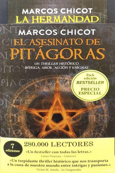 Pack regalo El asesinato de Pitágoras y La Hermanda | 9788416634644 | Chicot, Marcos | Librería Castillón - Comprar libros online Aragón, Barbastro