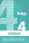 Lengua Rubio evolución 4 | 9788485109913 | Rubio Polo, Enrique | Librería Castillón - Comprar libros online Aragón, Barbastro