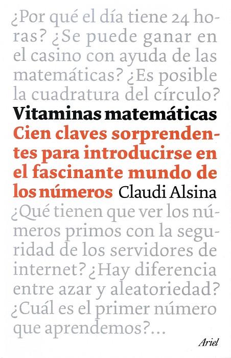 VITAMINAS MATEMÁTICAS | 9788434453500 | ALSINA, CLAUDI | Librería Castillón - Comprar libros online Aragón, Barbastro