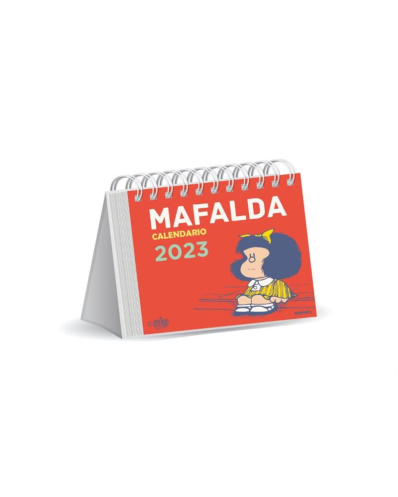 Mafalda 2023, Calendario Escritorio Rojo | 9789878935089 | Quino | Librería Castillón - Comprar libros online Aragón, Barbastro