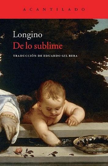 De lo sublime | 9788416011148 | Longino | Librería Castillón - Comprar libros online Aragón, Barbastro