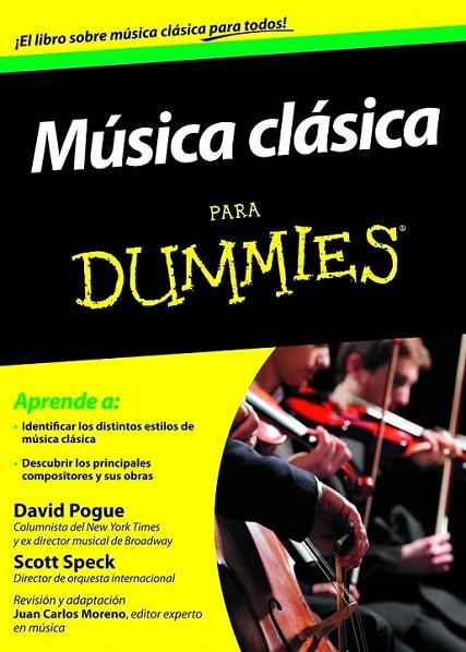 Música clásica para Dummies | 9788432901539 | Pogue, David; Speck, Scott | Librería Castillón - Comprar libros online Aragón, Barbastro