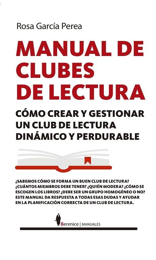 MANUAL DE CLUBES DE LECTURA | 9788416750382 | GARCÍA PEREA, ROSARIO | Librería Castillón - Comprar libros online Aragón, Barbastro