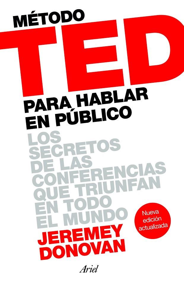 Método TED para hablar en público | 9788434423565 | Donovan, Jeremey | Librería Castillón - Comprar libros online Aragón, Barbastro