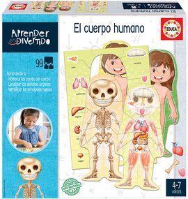 El Cuerpo Humano. Aprender es divertido Educa | 8412668187016 | Librería Castillón - Comprar libros online Aragón, Barbastro
