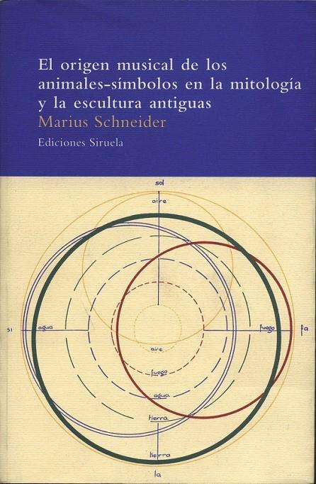 ORIGEN MUSICAL DE LOS ANIMALES-SIMBOLOS MITOLOGIA | 9788478443680 | SCHNEIDER, MARIUS | Librería Castillón - Comprar libros online Aragón, Barbastro