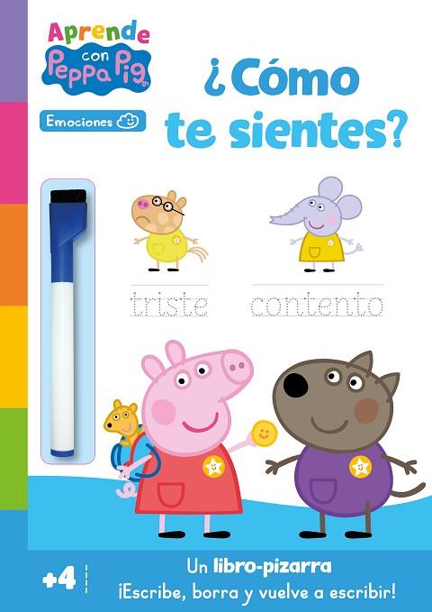 Peppa Pig. Primeros aprendizajes - Aprende con Peppa. ¿Cómo te sientes? | 9788448866273 | Hasbro / eOne | Librería Castillón - Comprar libros online Aragón, Barbastro